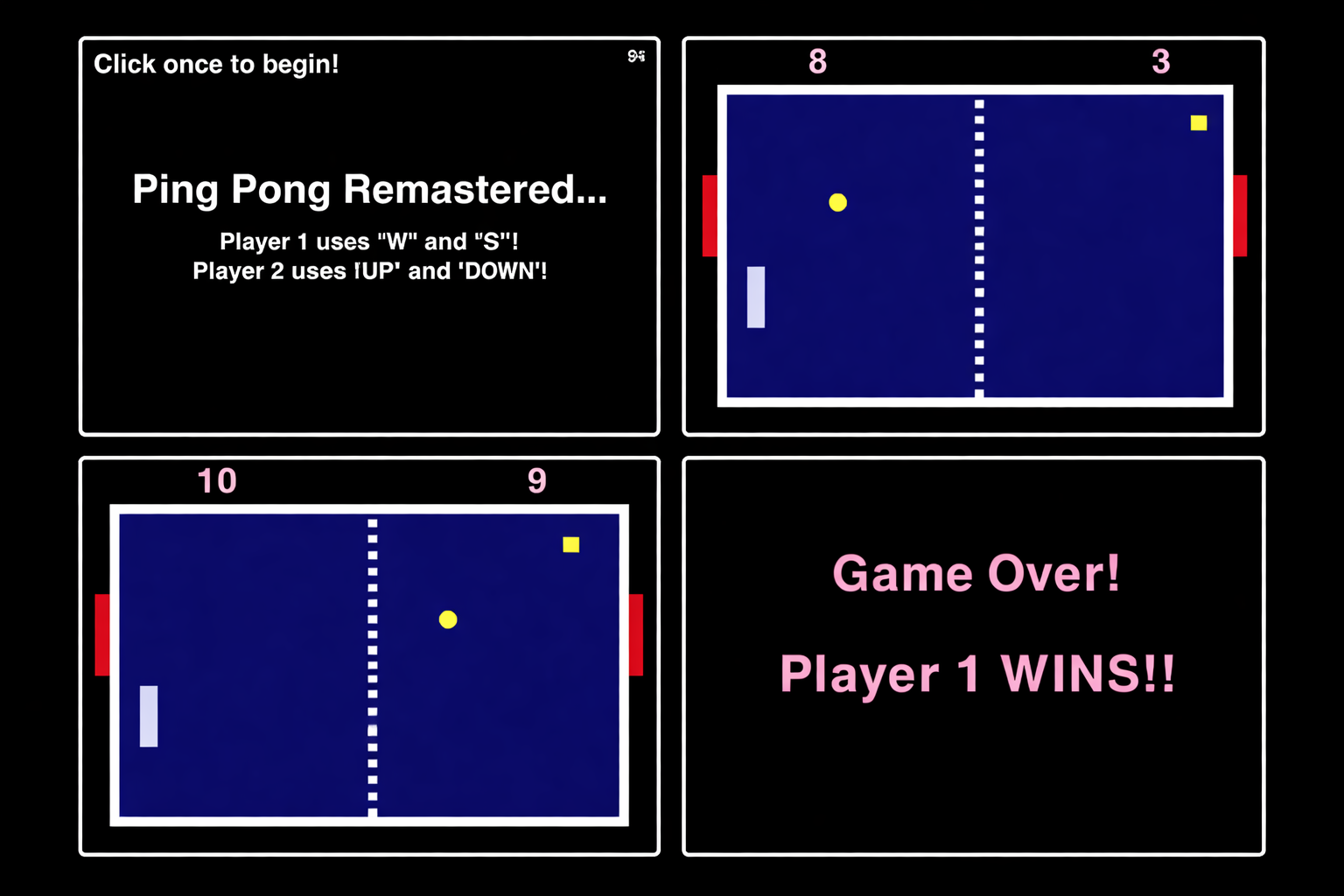 Multiplayer Ping Pong Remastered